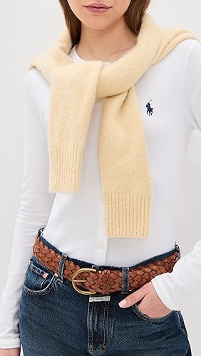 Medium Vachetta Braided Belt 40mm